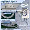 Timer Outlet, 24 Hours, 15 Minute Units, For Outdoors, Rainproof,