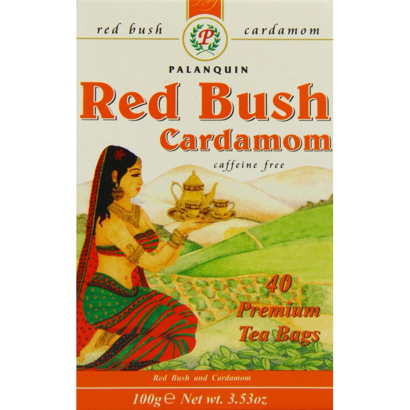 Heera Palanquin Red Bush Cardamom Tea (Pack of 3)