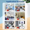 Heyiarbeit 600V 10A Emergency Stop Push Button Switch ZB2-BE101C Self-Locking