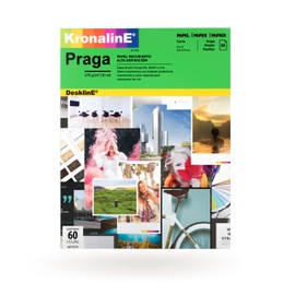 Papel Kronaline Recubierto Praga Fine Art Mate 170 gr (Paquete Con 60 hojas Tamaño Carta)
