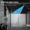 Small WiFi Camera 1080P HD Night Vision Motion Detection 360