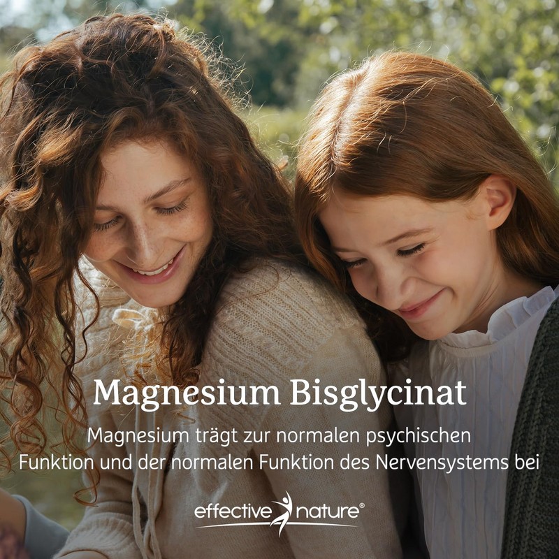 Magnesium Chelate - 120 Capsules for 1 Month - 300