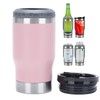 4 in 1 Travel Mug and Can Insulator for 12