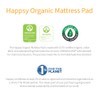 Happsy Organic Mattress Protector Pad - Full