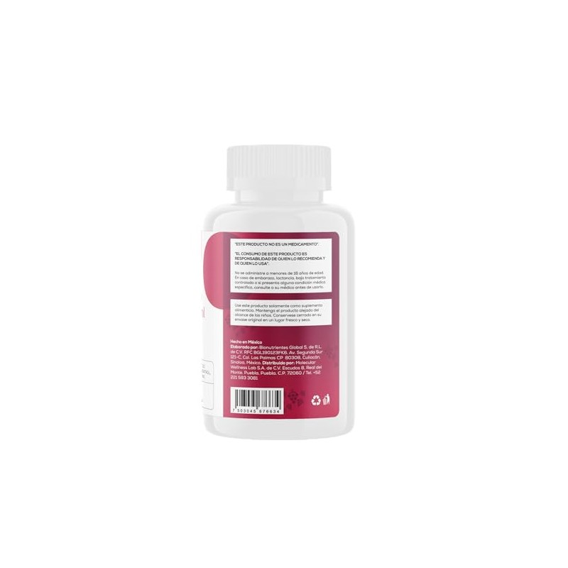 Molecular Wellness Lab Ageless Resveratrol - Cápsulas Vegetales