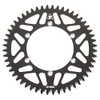 Tusk Rear Aluminum Sprocket 52 Tooth Black Compatible with Kawasaki