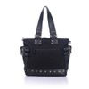NACZHLOVELL Women's Tote Bag, Shoulder Punk with Rivets, Handbag, 2-Way,