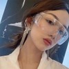 SellerHub Transparent safety glasses riding full face mask (S16277438) / 투명 안전 보안경 라이딩 전면 마스크 안면 보호경 (S16277438)