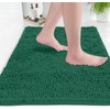 LuxUrux Bath Mat-Extra-Soft Plush Bath Shower Bathroom Rug, 1'' Chenille