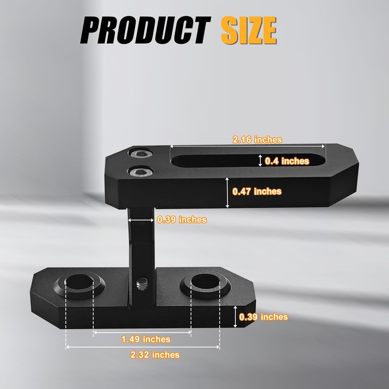 Dual A-Pillar Light Mount Off-Road Ditch Lights Mounting Brackets Compatible