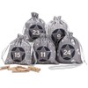 Kohmui Advent Calendar for Filling, Christmas Calendar Self-Filling, Hanging Bag,