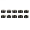 Spacer Sleeves for M8 Screws, Length 5 mm, Plastic, Black,