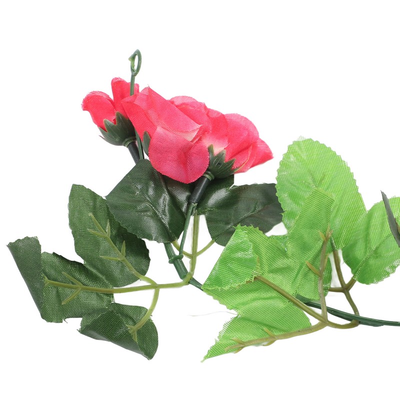 Artificial Rose Vine High Simulation Decorative Rose Vine Garland Fake