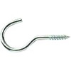 Merriway BH03582 (5 Pcs) Chrome Plated Unshouldered Cup Hooks, 38mm