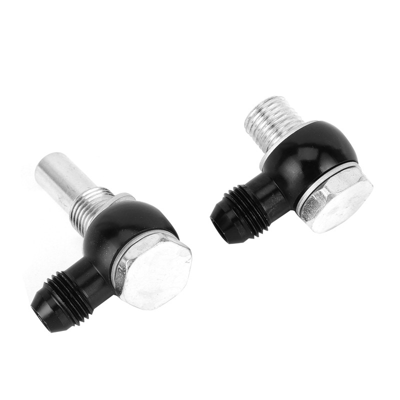 6AN x 1 / 4NPSM Oil Cooler 90° Banjo Fittings