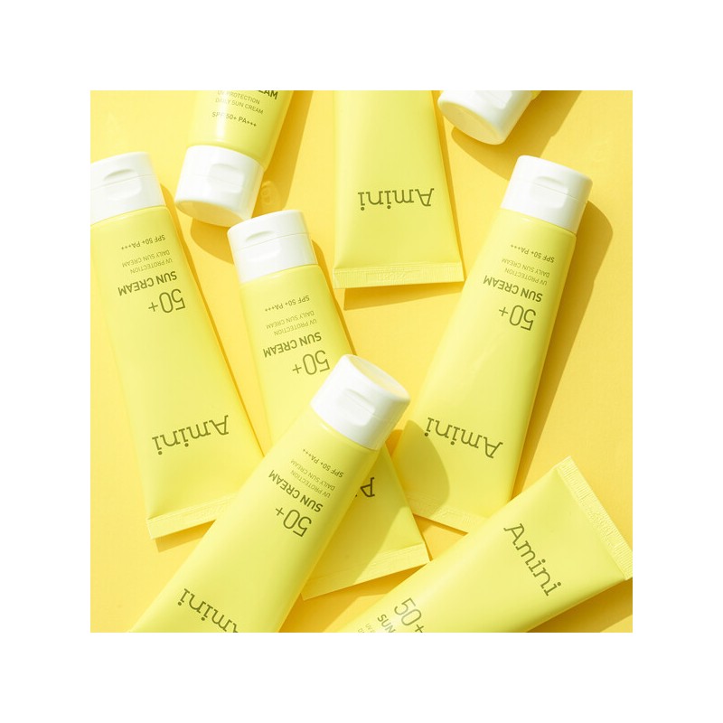 Amini Moisture Collagen Daily Sun Cream 50ml x 3 /