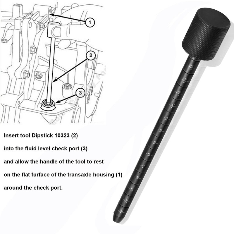 Transmission Dipstick Compatible with Chrysler Dodge Dart Fiat 500 Jeep