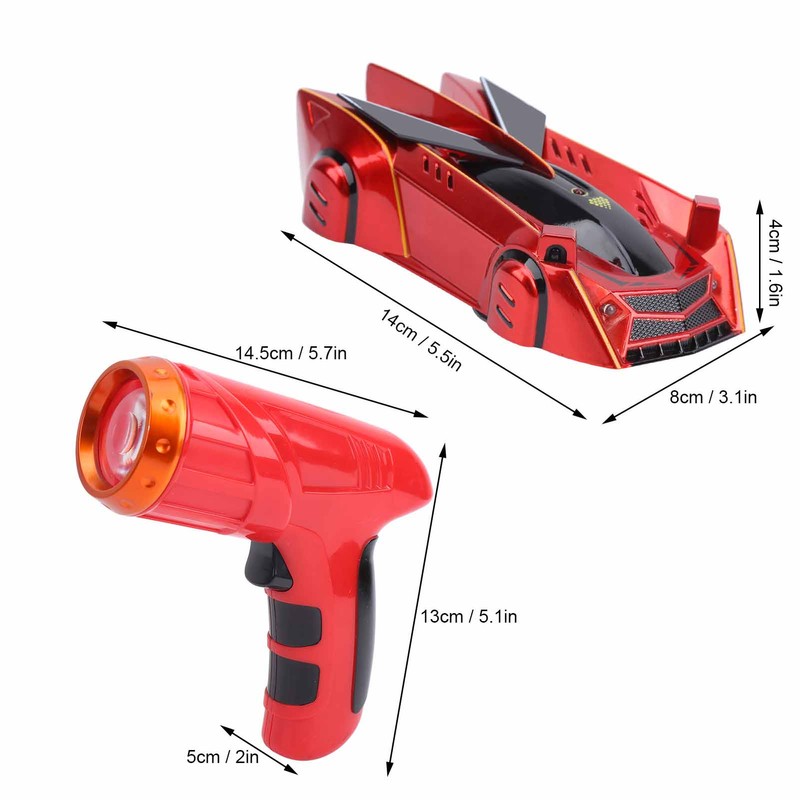 Wall Climbing Racing Car Infrared Follow Light Sensor 4-Wheel Drive