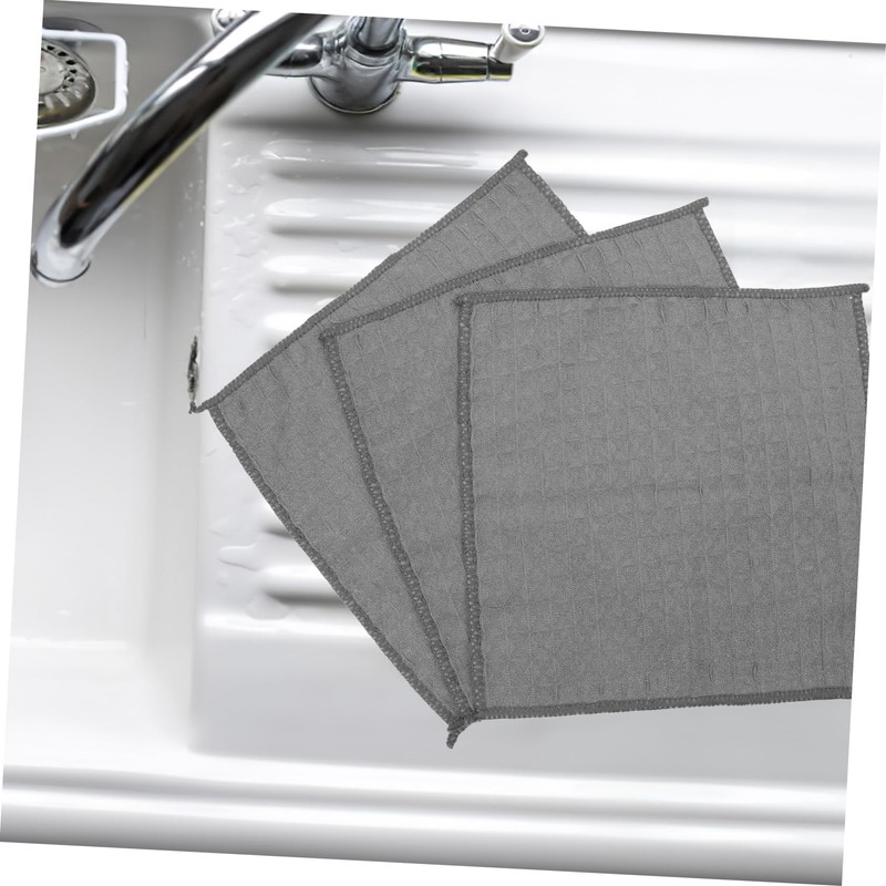 ABOOFAN 3Pcs Waffle Hand Towels Set Soft and Highly Absorbent