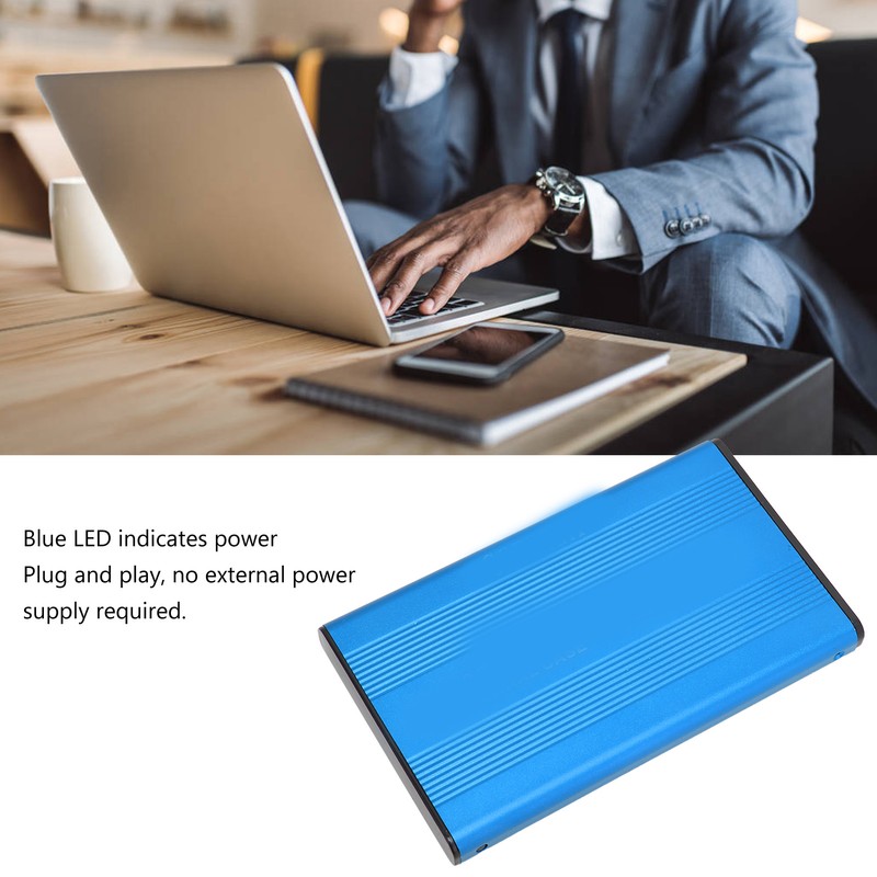 External Hard Drive Case USB 2.0 Interface to SATA 480Mbps