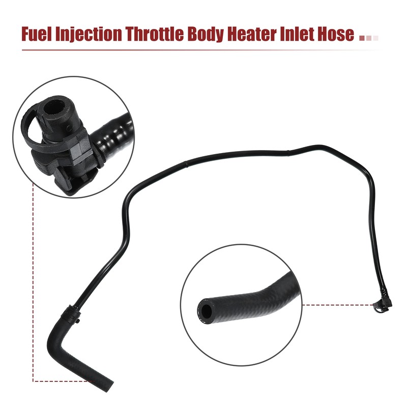 A ABSOPRO 1 Set Throttle Valve Heating Inlet Outlet Pipe