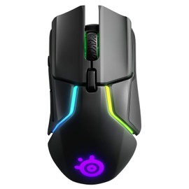 SteelSeries Wireless Gaming Mouse Wireless Dual Sensor Weight and Center of Gravity Customizable with 32-bit ARM Processor Rival 650 Wireless 62456
