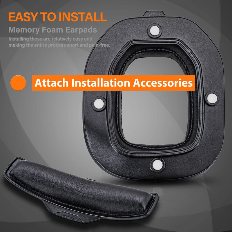 A40 TR Earpads - Cooling Gel Replacement Ear Cushions Compatible