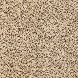 ECLIPSE Peel and Stick Carpet Tiles, Attached Cushion, Easy DIY Install, Soft Residential Carpet, American Made, Seamless Appearance, Plush, Great for Area Rug (10 Tiles - 22.5 Square Feet, Full Moon)