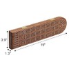 Juegoal juego de mesa de madera de cribbage 3 pistas
