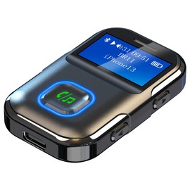 Auto 2 in 1 Wireless Bluetooth 5.0 Empfänger 3.5mm Auto Aux Stereo Audio Musik Adapter Handfree Kopfhörer Mic Adapter Car Kits