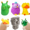 Squishy Squeeze Toy, Pack of 4, Popping Out Eyes Squeeze