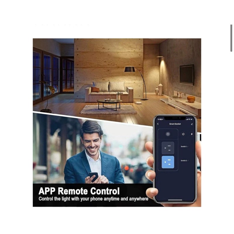 ZigBee 2 pack Smart Plug, ZigBee Switch Mini Smart Outlet