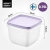 SmartStore Food Storage Containers 0.75L Set of 4 - Suitable