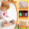 GUANJUNTUTU Wooden Piano Practice Board - Baby Toys - Piano