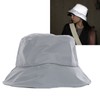 Reflective Hat Skin Friendly Breathable Stylish Cotton Bucket Hat for