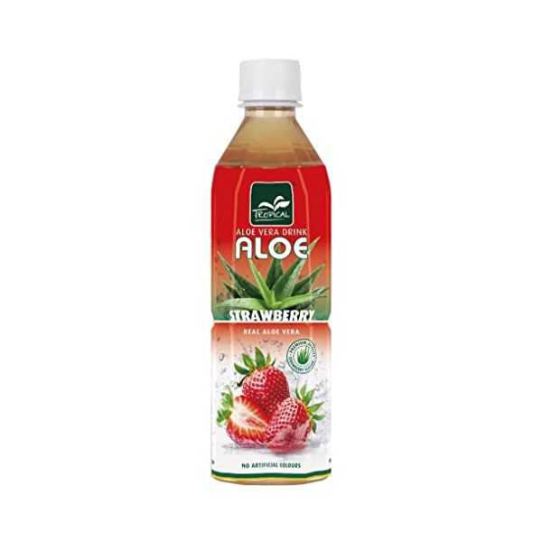 Tropical Tropical Aloe Vera Drink Strawberry, erfrischendes Getr?nk mit echter