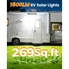 416LED 1500LM Thumok Magnetic Solar Lights Outdoor,RV Exterior Lights with