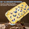 DLseego Butterfly Clear Protective Case for Switch Lite 2019 Version,