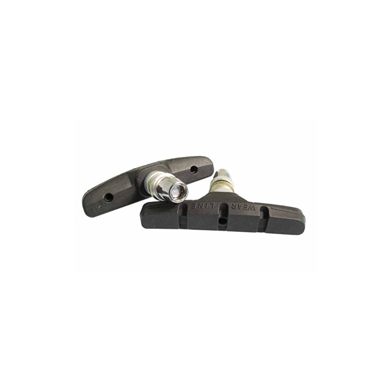 Ashima V-Brake One Piece Shoe/Pad Black 70Mm Rim Brake Pads