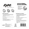 EXPO 1944728 Magnetic Dry Erase Markers with Eraser, Chisel Tip,
