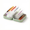 Waterproof Pill Organizer Pouch Set with 14 Color-Coded Pouches