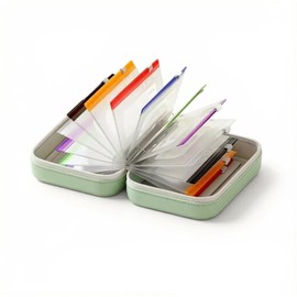 Waterproof Pill Organizer Pouch Set with 14 Color-Coded Pouches