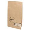 Indigo PP031 Wrapping Paper Bag, Bottom Bag, S, Loose Cat,