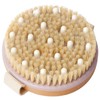 MainBasics Cepillo corporal seco exfoliante - Cerdas de jabali y