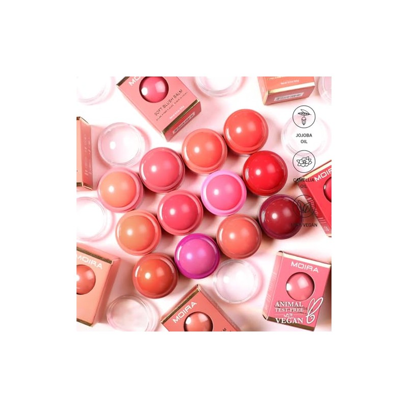 Moira Rubor Soft Blush Balm (005, Oh, my )