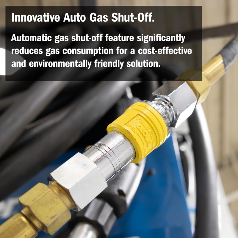 Koike Welding Inert Couplers, Regulator to Hose, Safe Welding Disconnect,