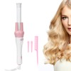 Professional Ceramic Curling Iron Automatic 360° Rotating Hair Curler Electric