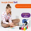 7 Artists Acrylic Fabric Paint - Premium Fabric Paints Permanent