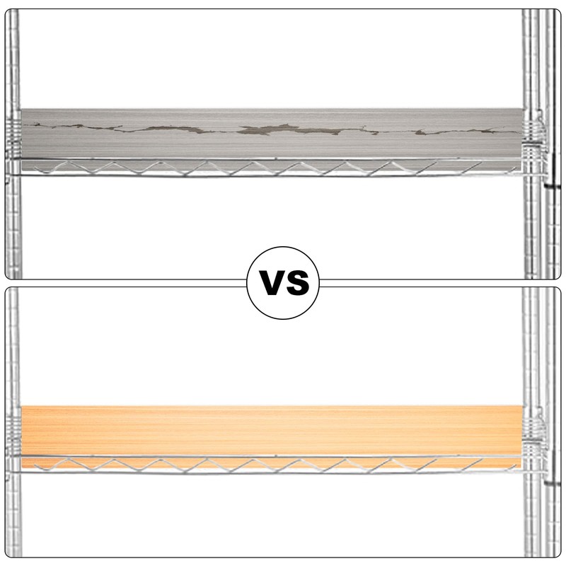 4-Pack PVC Wire Shelf Liner 14"x36" Wire Shelving Shelf Mats