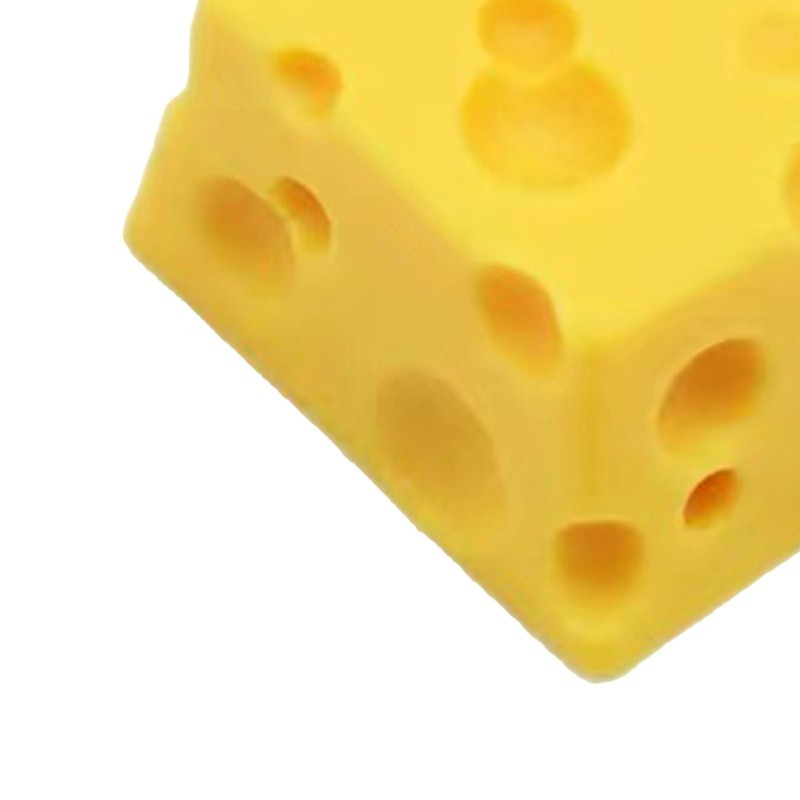 Resin Keycap Lovely Cheese Style Hand Painted Exquisite Details Durable